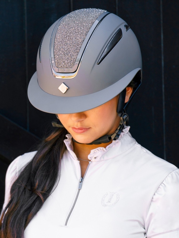 Jāšanas ķivere Olania Deluxe Big Visor Imperial Riding