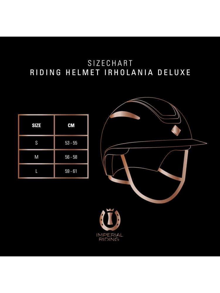 Jāšanas ķivere Olania Deluxe Big Visor Imperial Riding