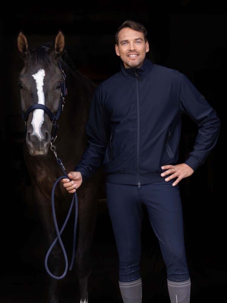 Jāšanas jaka Covalliero Blouson Men, navy S