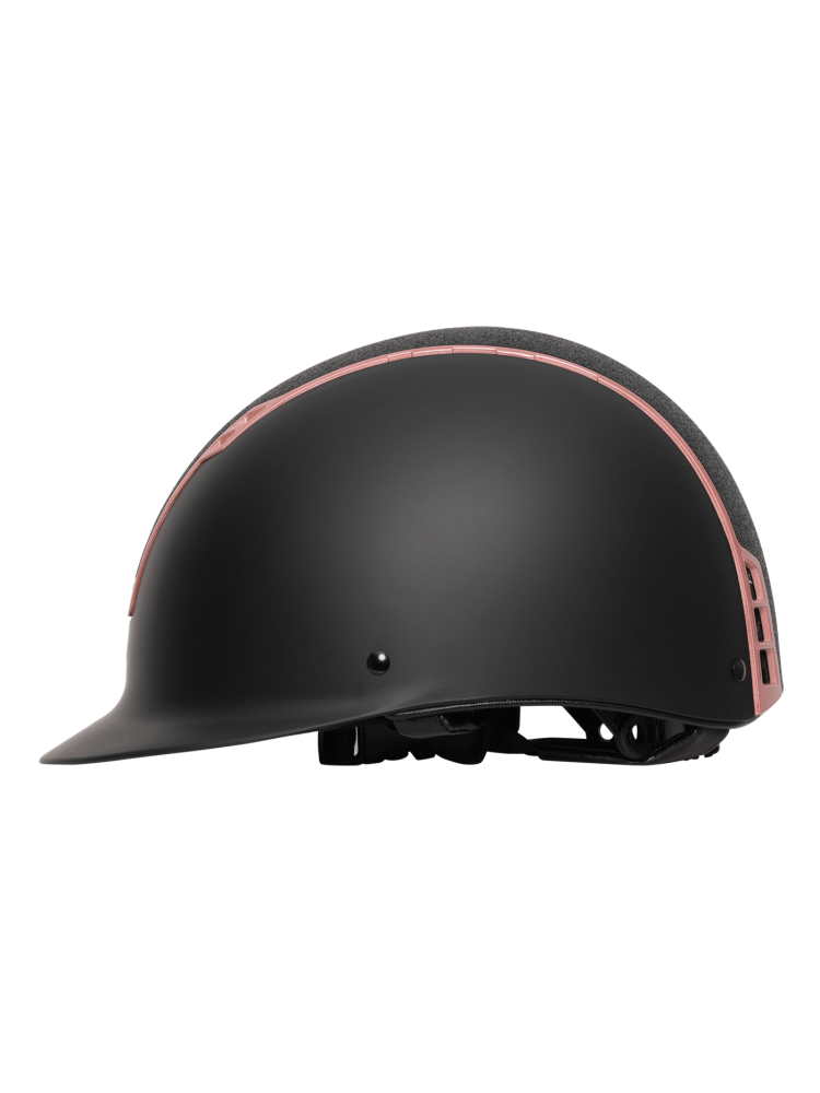 Jāšanas ķivere H22 Shine Swing Rosegold