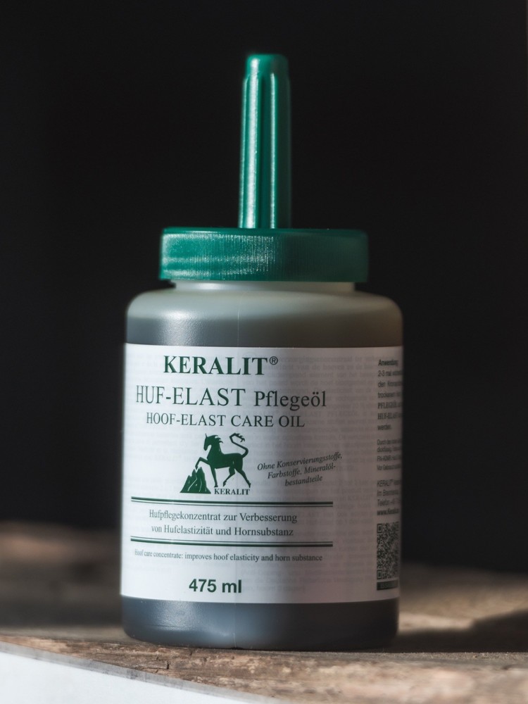 Zirgu nagu eļļa Hoof-Elast Keralit 475ml