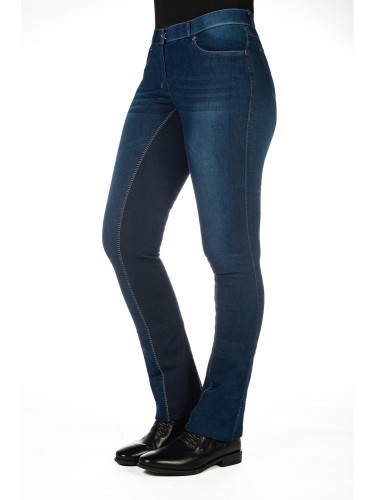 Jātnieku bikses Jodhpur Summer Denim HKM