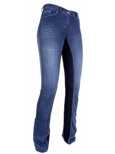 Jātnieku bikses Jodhpur Summer Denim HKM