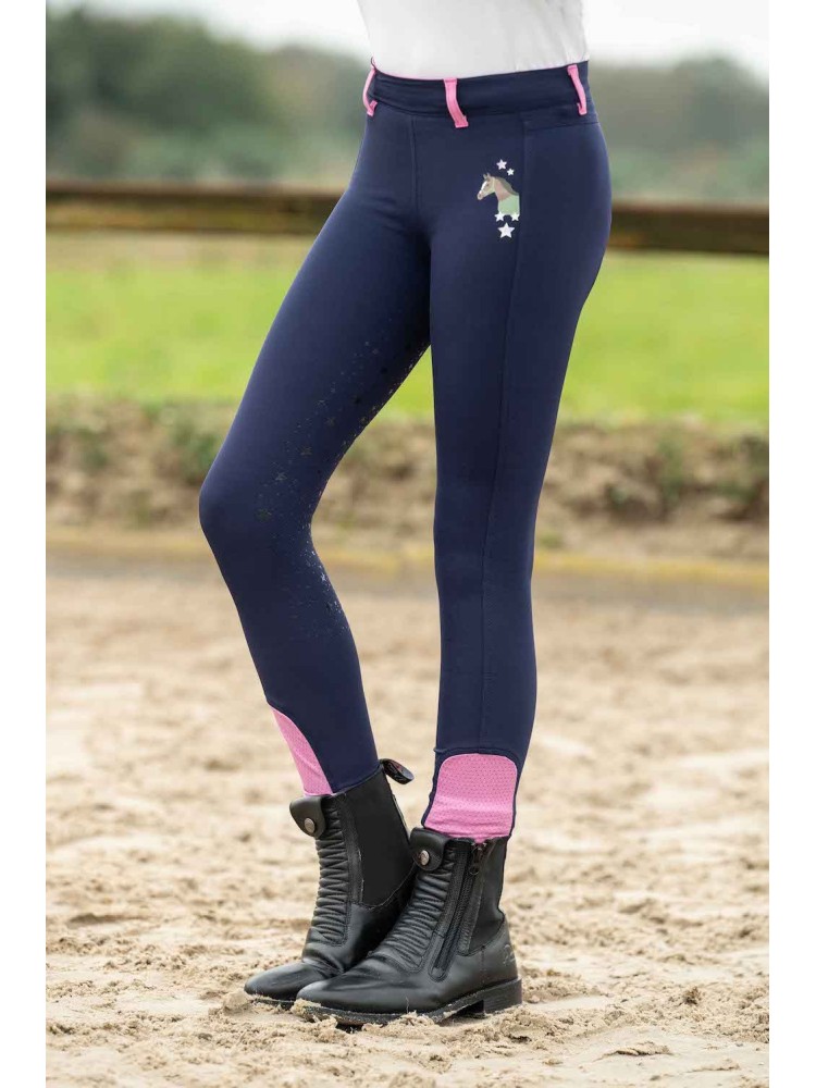 Jāšanas legingi Pony Dream II Kids HKM