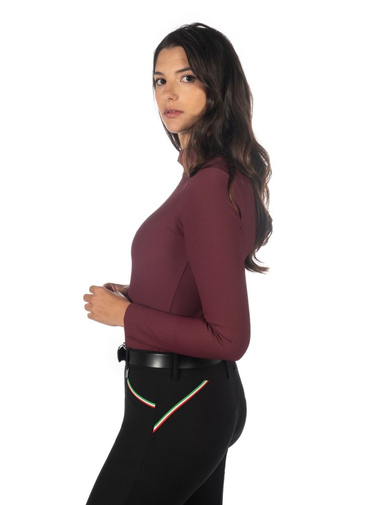 Jātnieku blūze Livigno Ribbed Lauria Garrelli
