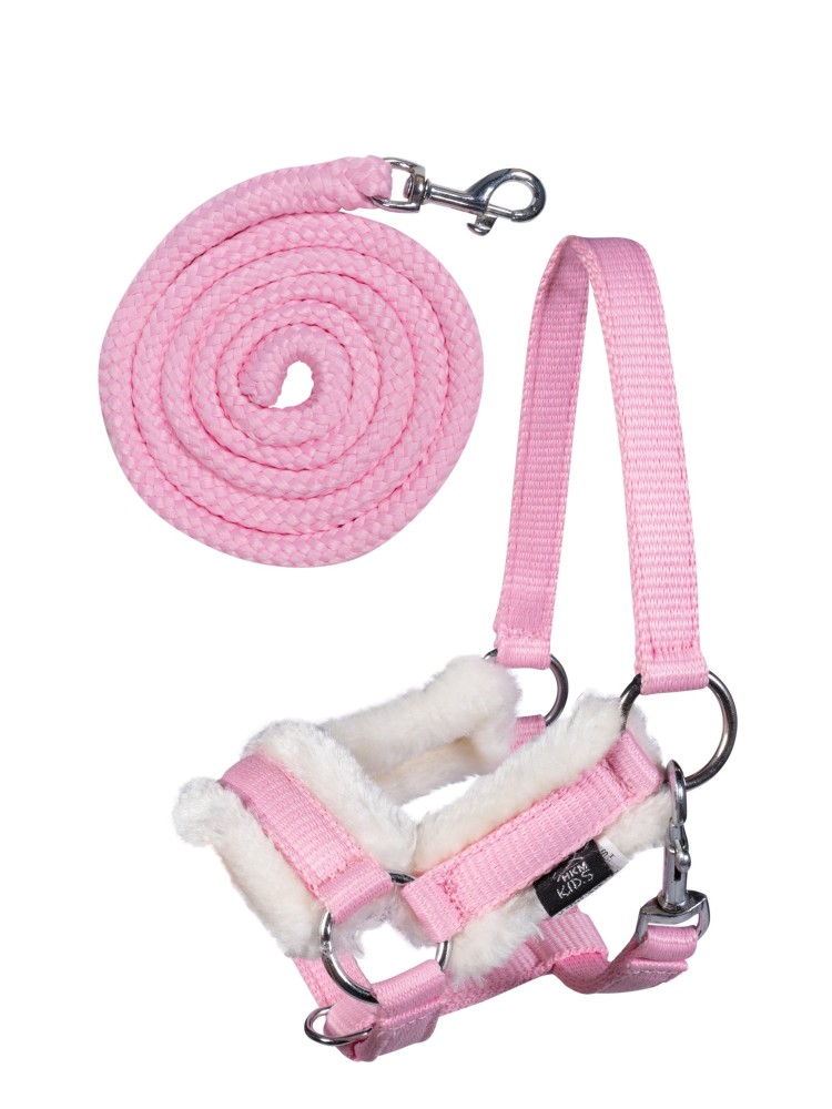 Apaušu un pavadas komplekts Teddy Hobby Horsing HKM