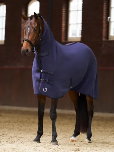 Flīsa zirgu sega ar kakla daļu Fundamental Imperial Riding
