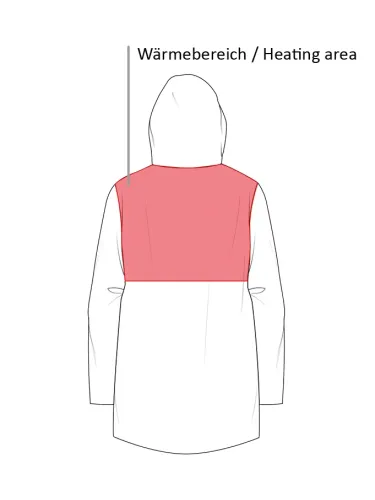 Parka ar apsildi Elegant Style HKM