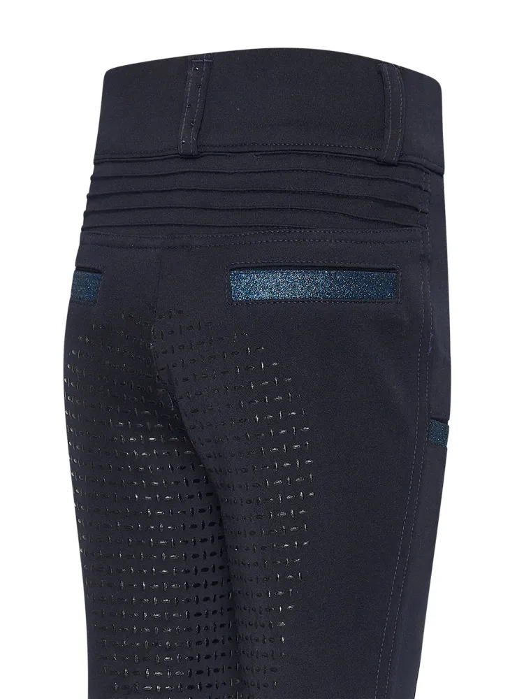 Jāšanas legingi Comfi Sparks Winter Kids imperial Riding