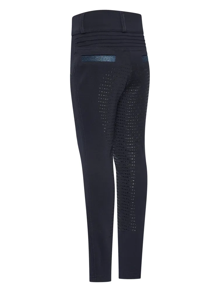 Jāšanas legingi Comfi Sparks Winter Kids imperial Riding