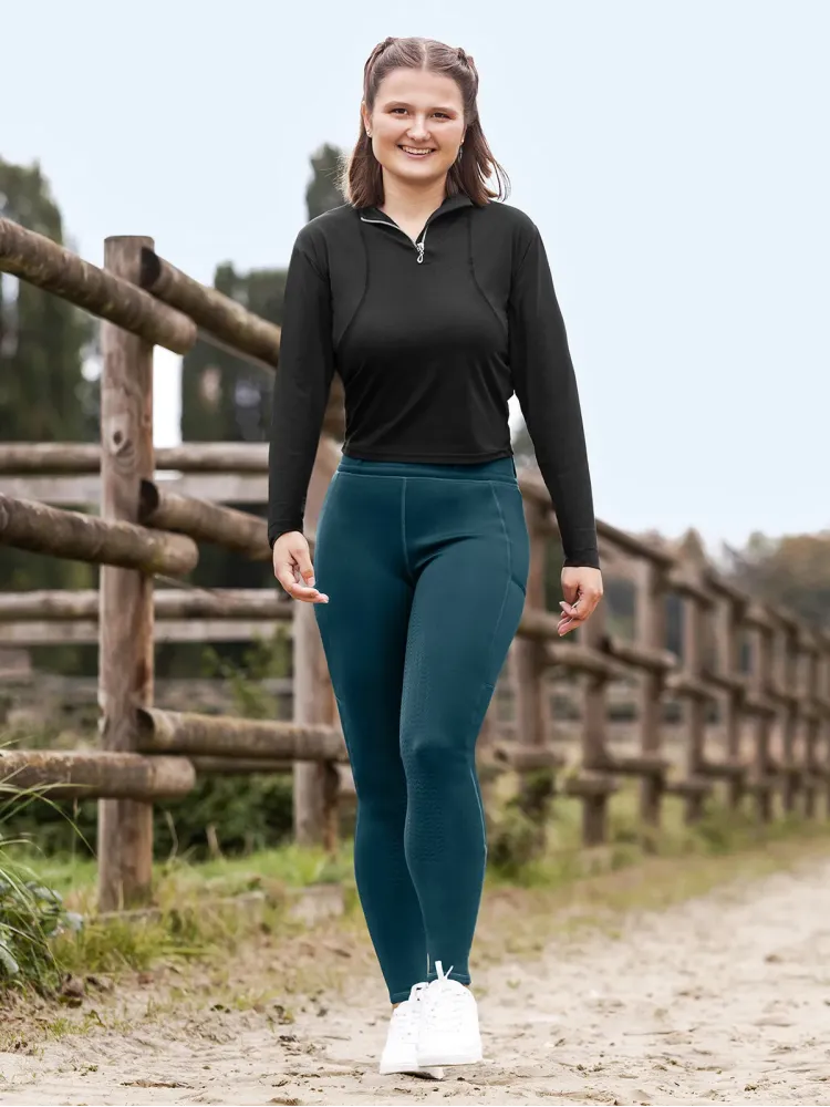 Jāšanas legingi Ella Glam Kids E·L·T