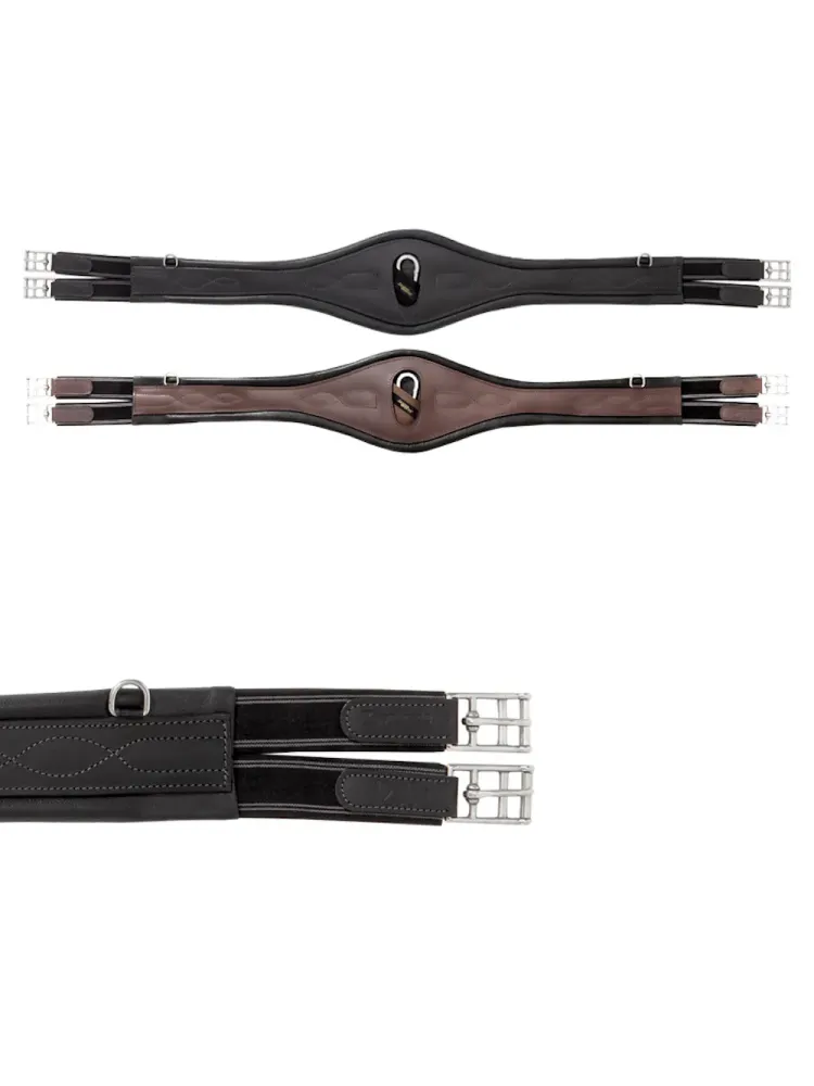 Seglu josta Comfort Elastic Oiled Leather Kavalkade