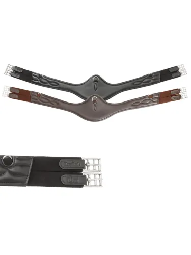 Seglu josta Soft Leather Casper Elastic Kavalkade