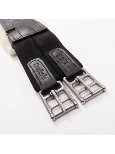 Seglu josta ar kažokādu Oiled Leather Casper Elastic Kavalkade