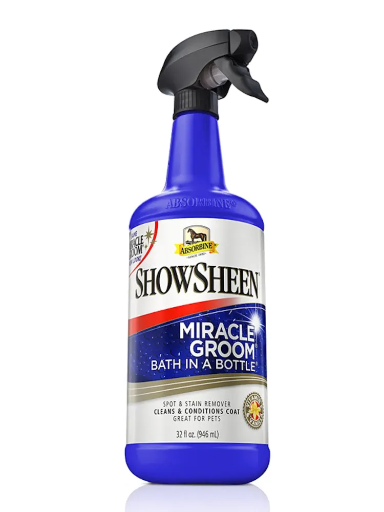 Zirgu kopšanas līdzeklis Miracle Groom ShowSheen Absorbine 946ml