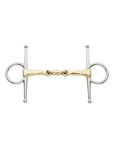 Trīsdaļīga trenze ar vaigu daļu 16mm Kavalkade