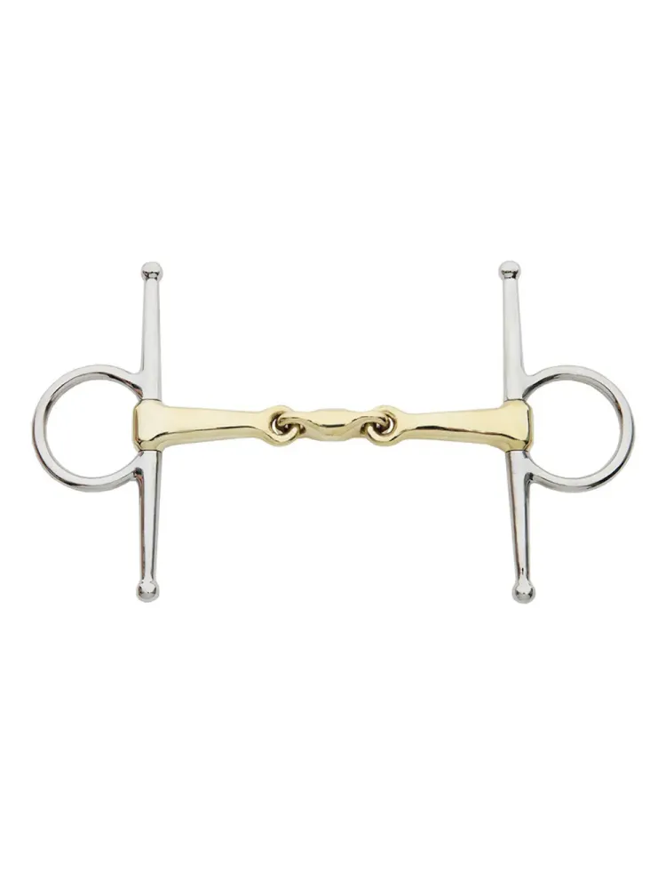 Trīsdaļīga trenze ar vaigu daļu 16mm Kavalkade