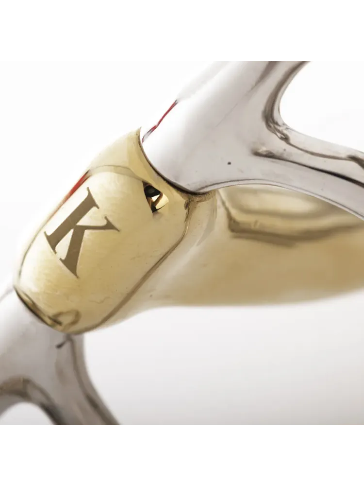 Trīsdaļīga trenze ar vaigu daļu 16mm Kavalkade