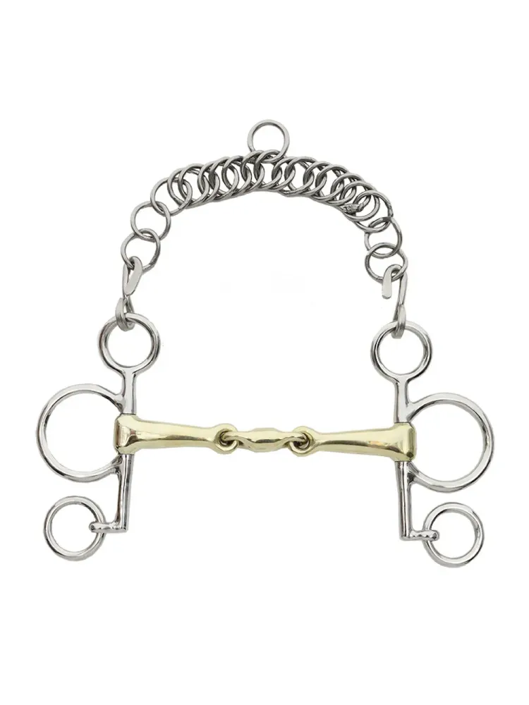 Trīsdaļīga trenze pelham 16mm Kavalkade