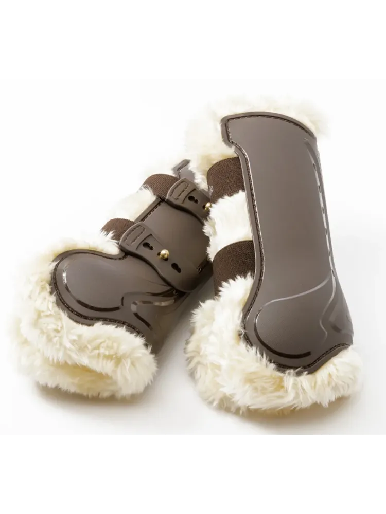 Kāju aizsargi zirgiem Compete Faux Fur Kavalkade
