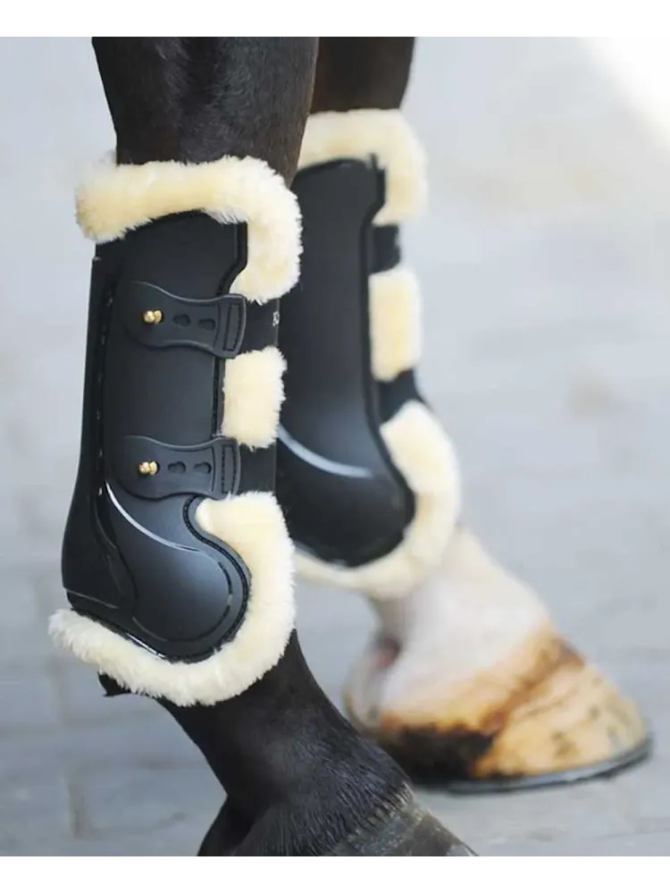 Kāju aizsargi zirgiem Compete Faux Fur Kavalkade