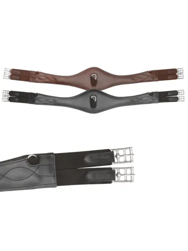 Seglu josta Oiled Leather Shape Elastic Kavalkade