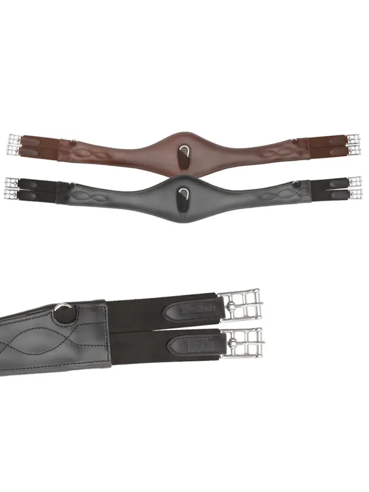 Seglu josta Oiled Leather Shape Elastic Kavalkade