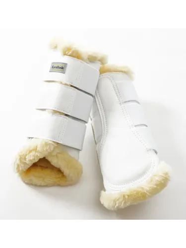 Treniņu kāju aizsargi zirgiem Show Faux Fur Kavalkade