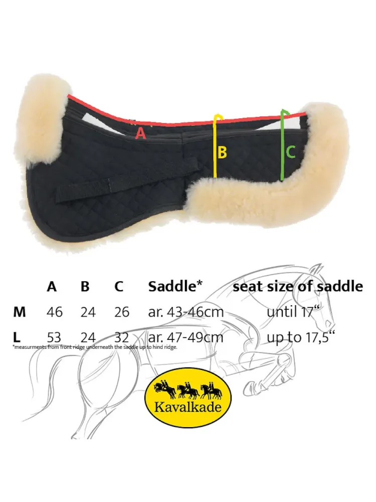 Aitādas seglu paliktnis Trim Pockets Kavalkade