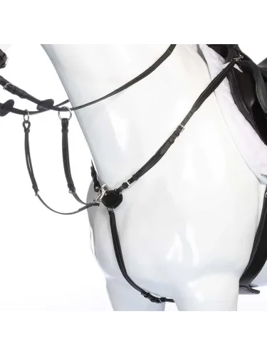 Martingals ar krūšu siksnu V-Shape Kavalkade