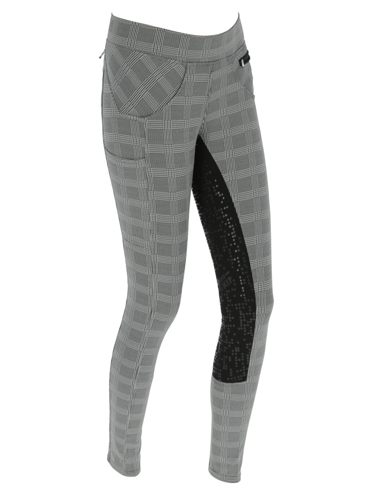 Jāšanas legingi Superba Glen Plaid Covalliero