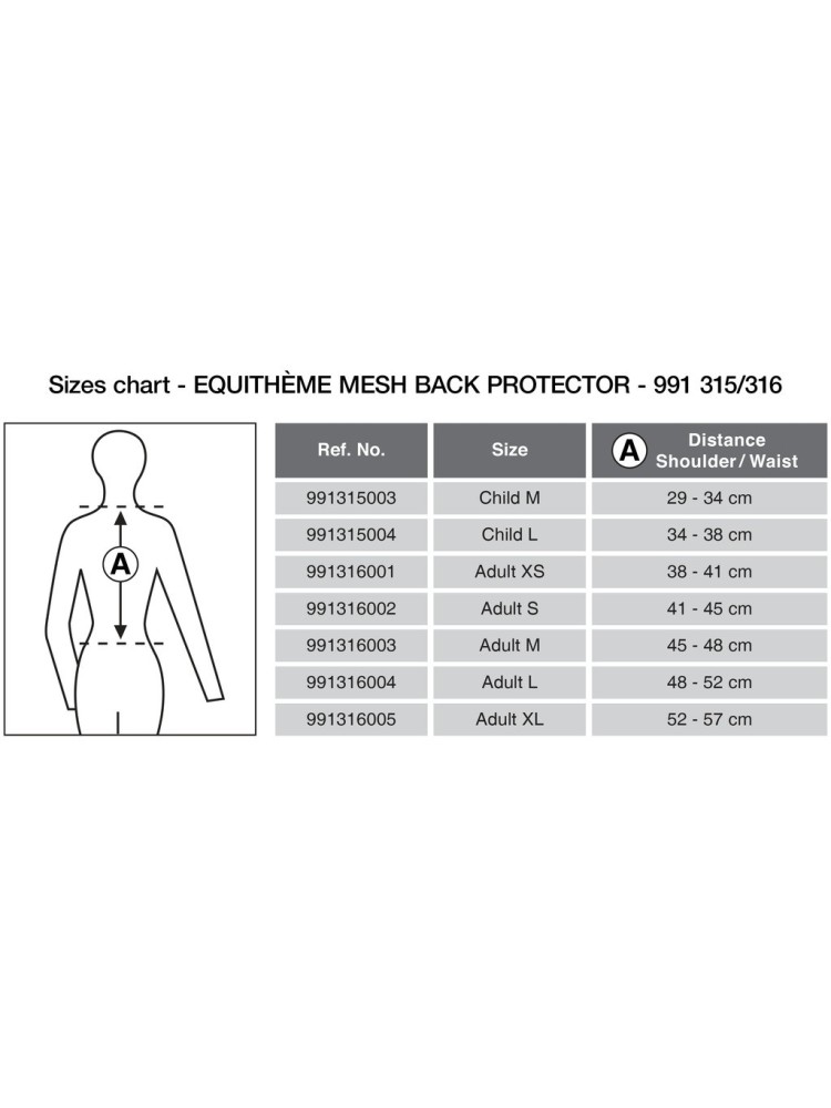 Seljakaitse vest Mesh Equitheme